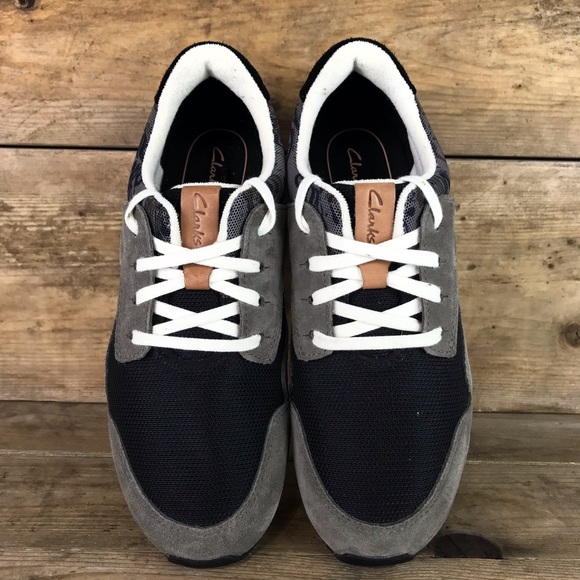 Clarks Floura Mix Shoes Women’s Size 8 Grey Combi Casual Walking Shoes - Picture 7 of 12